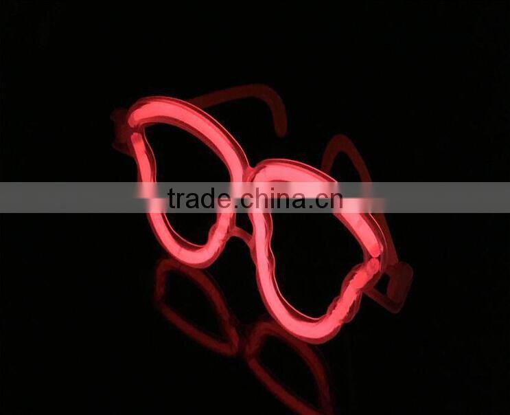 Promotion party glasses Glow glasses glow in the dark glasses