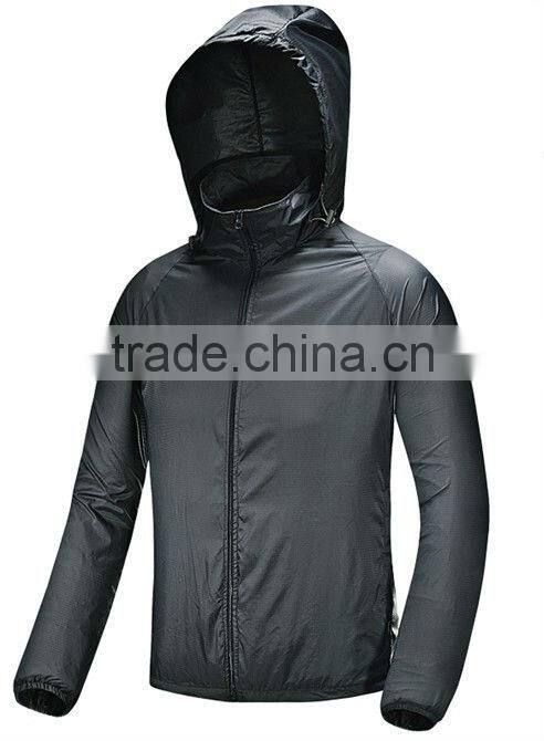 Unisex Spring Super Light 100% Nylon Water-Proof & Wind-Proof Outdoor Jacket