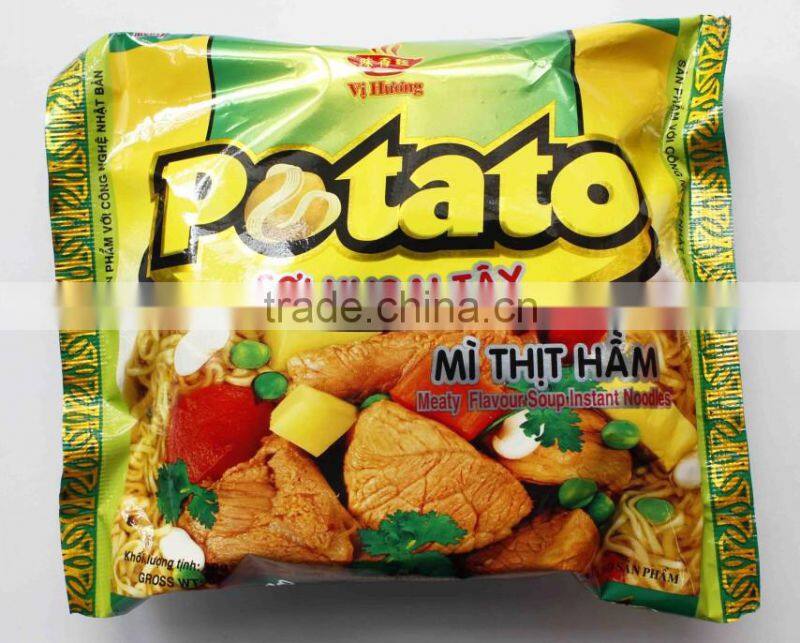 Chicken flavour instant noodles