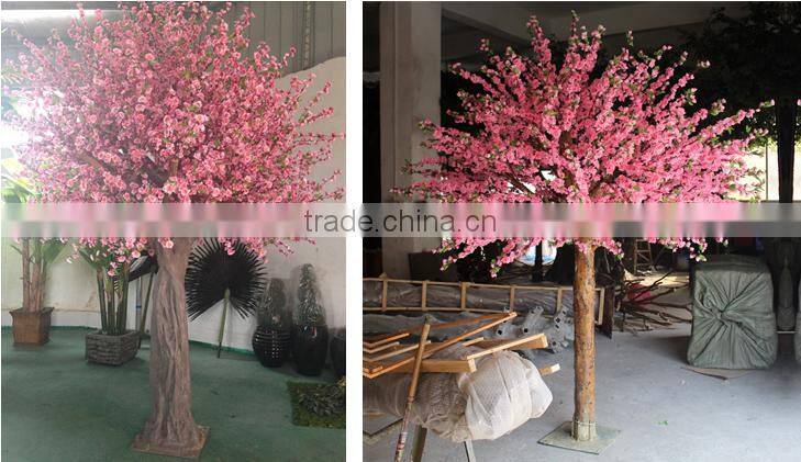 Hot sale artificial flower tree artificial cherry blossom tree new product wedding decor ornamental trees and plants