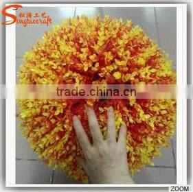 hot sale new 50cm artificial boxwood plastic grass ball for homedecoration