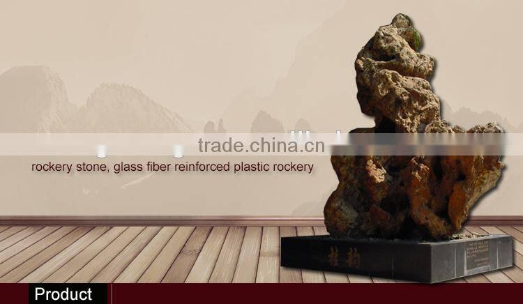 Artificial Waterfalls Fountain outdoor decoration customized fiber glass artificial waterfall fountain