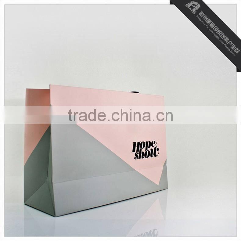 Wholesale Art Paper Packing Paper Bags For Shopping With Logo Printed