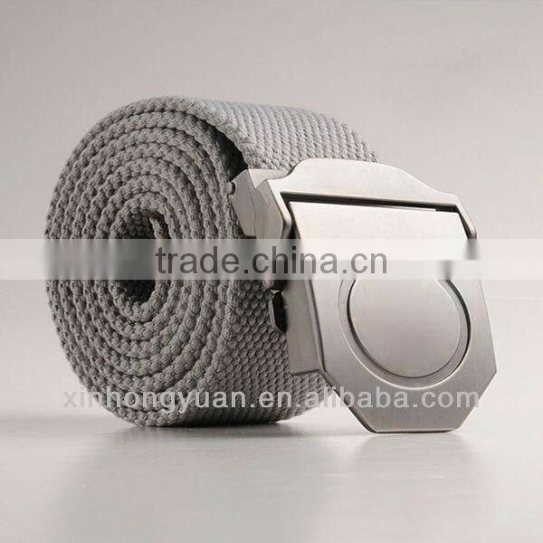 good quality military canvas tan belt for men