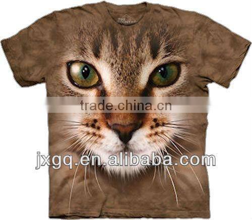 Fashion 100% polyester wholesale dye sublimation design t shirts for sublimation printing