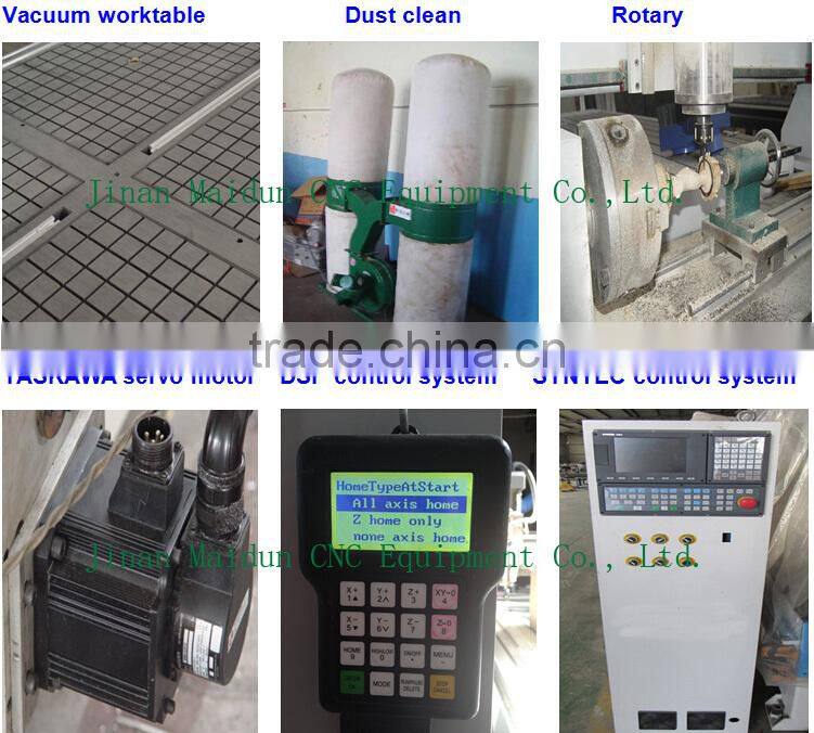 MC 2040 3d wood cnc router machine for aluminum furniture manufacturing machinery