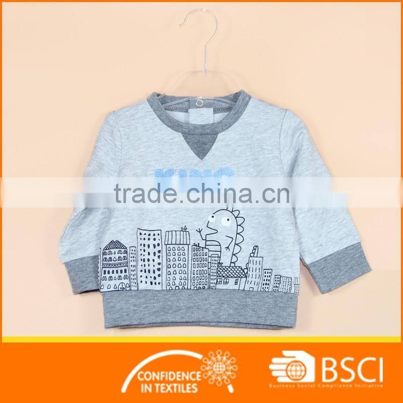 Towel Embroidery Baby Boy Long Sleeve top