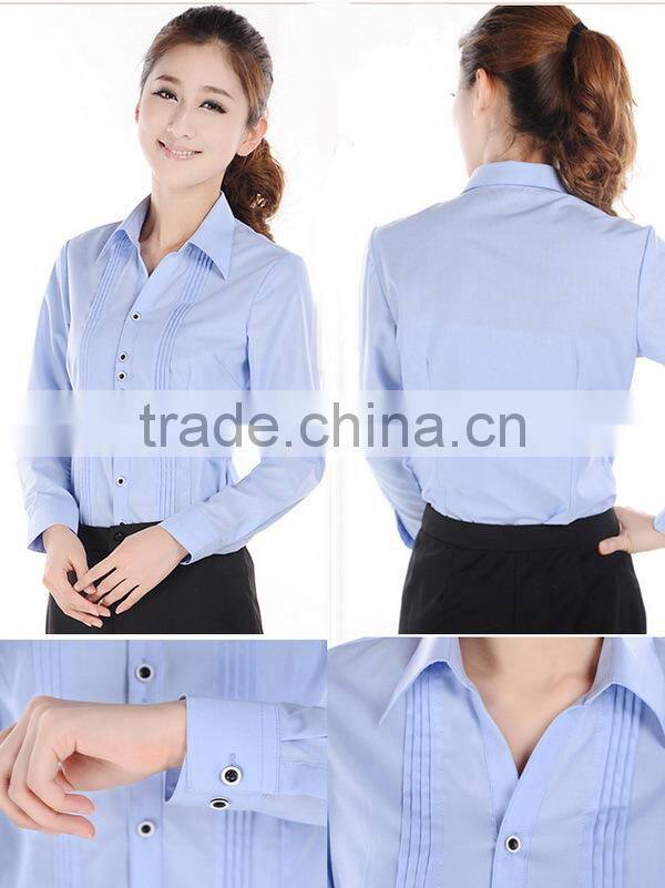 New Model Cotton Women Shirts Autumn Twill Shirts