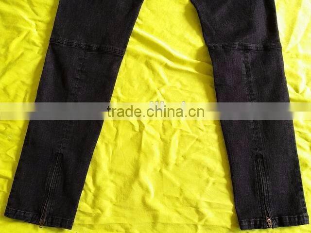 New Zealand custom designed ladies skinny jean with leg zip