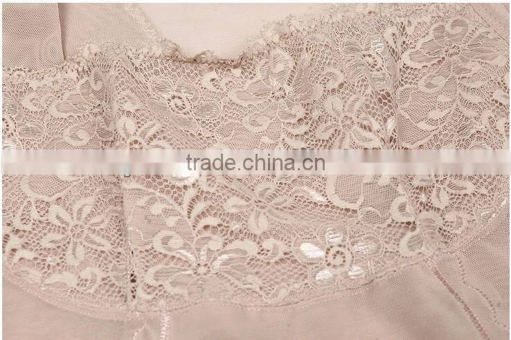 fashion transparent lace flower seamless fitness tank top