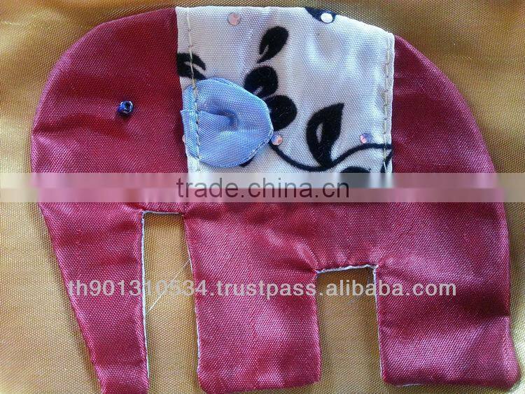 Thai Silk Embroidered wallet bag