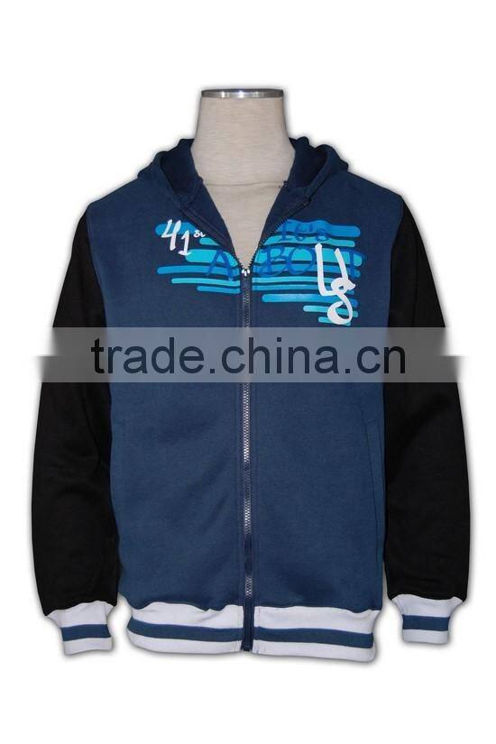 2016 Latest Design OEM Custom Sweater Printed jacket