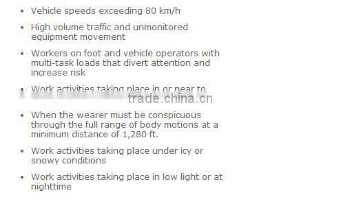 high visibility safety coveralls with 3M reflective tape