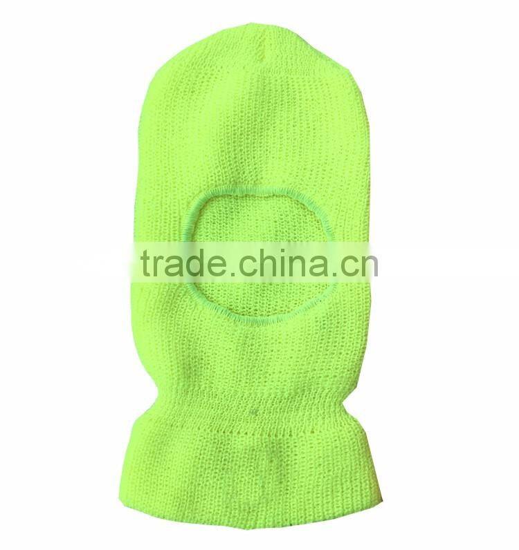 Reflectivecap winter mens 100% wool knitted acrylic beanie hivis safety hat
