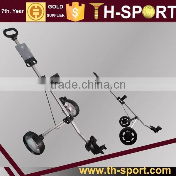 super light foldable aluminum hand golf trolley