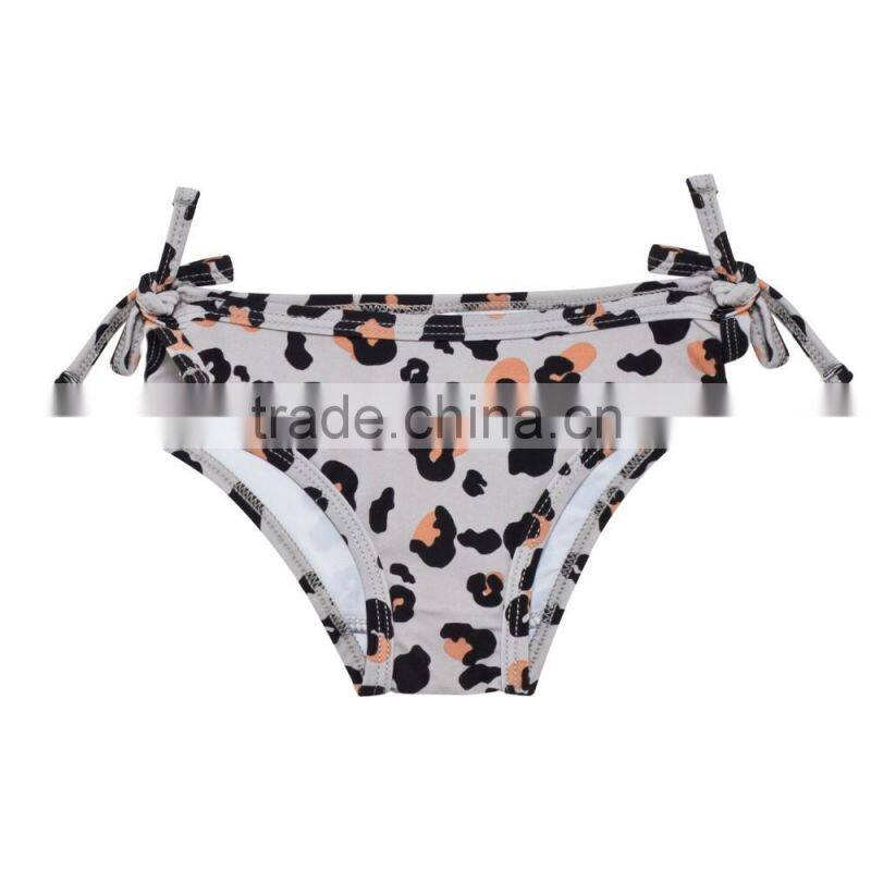 2017 new style kids infant custom Blue and White Stripe Swimsuit children bikini for little baby girls swimwear