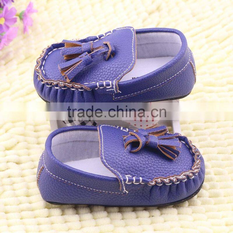 2016 Fall First Walker Shoes PU Soft Sole Toddler Shoes For Kids Wear KS40904-34