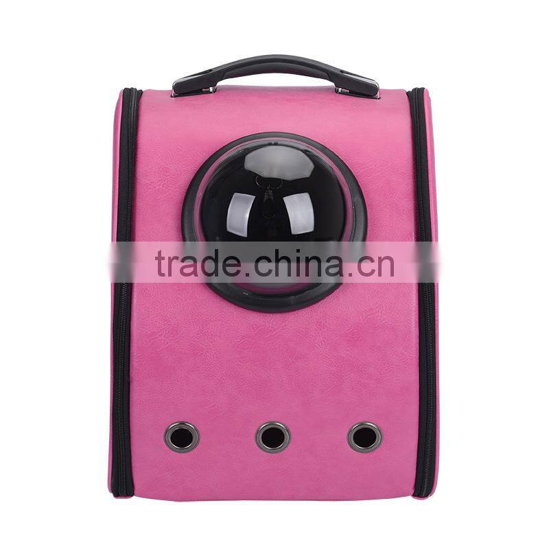 cat carrying bag differnet type with logo color printing pet backpack bag
