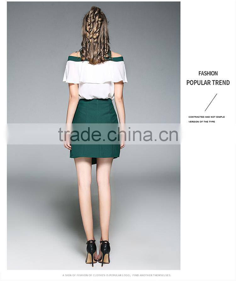 Dress In Casual Dresses 2017 New Designs Elegant Wedding Fawors Daily Off The Shoulder Sexy Dresses Two pieces