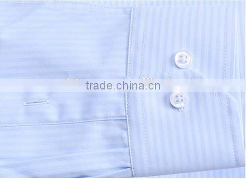 2016 new style royal fashion multi pure color striped men oxford dress shirt