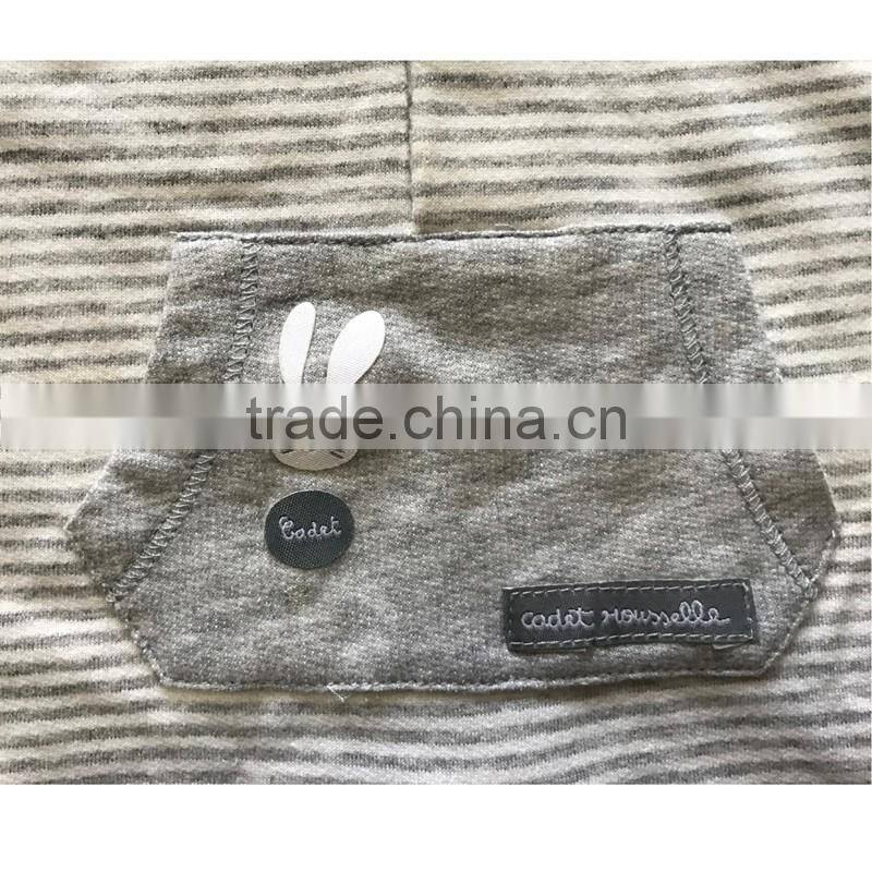 Infants & Toddlers Age Group Baby Hooded Romper and 100% cotton 100% Cotton Yarn Dye French Terry Baby Jumpsuit