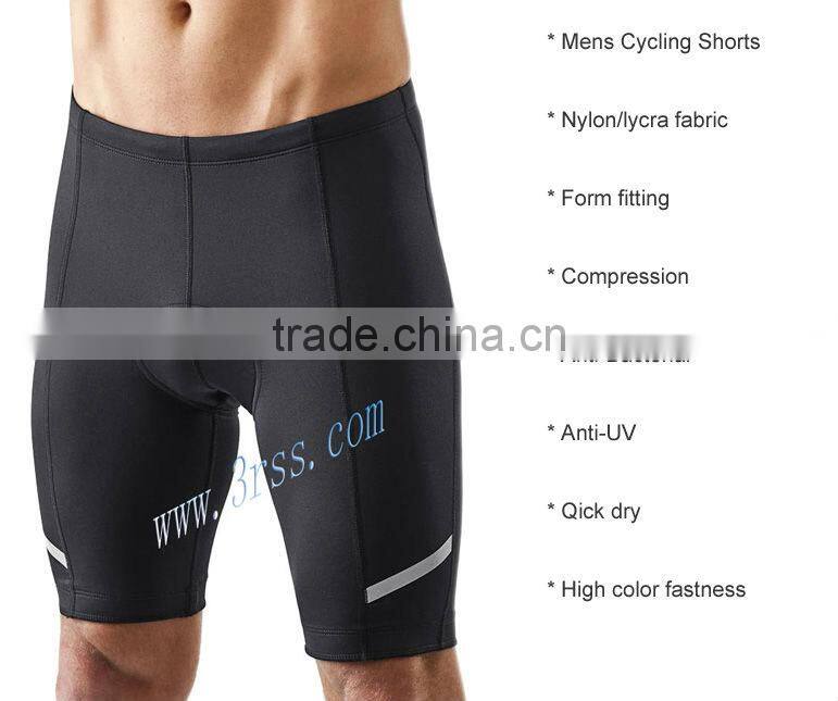 custom mens lycra cycling shorts