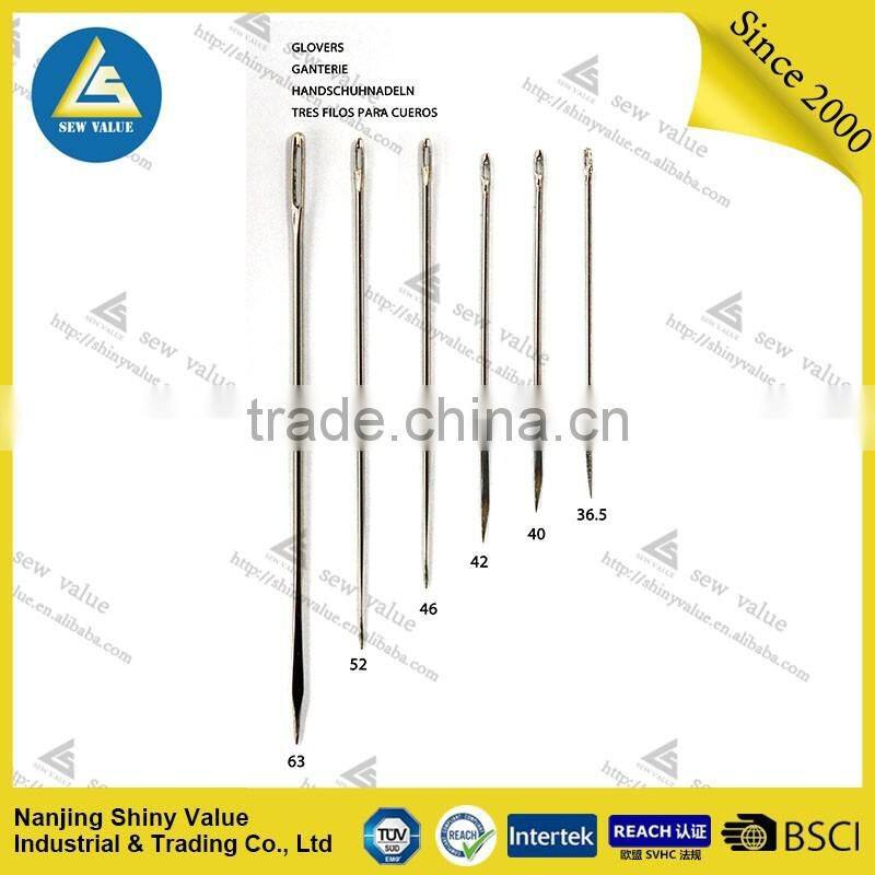 best quality steel assorted hand sewing needles glovers