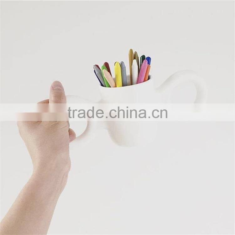 Ins hot sale plastic cup big ear mug candy cups Ins hot style in the Nordic beauty big ear cup children baby baby learn to drink