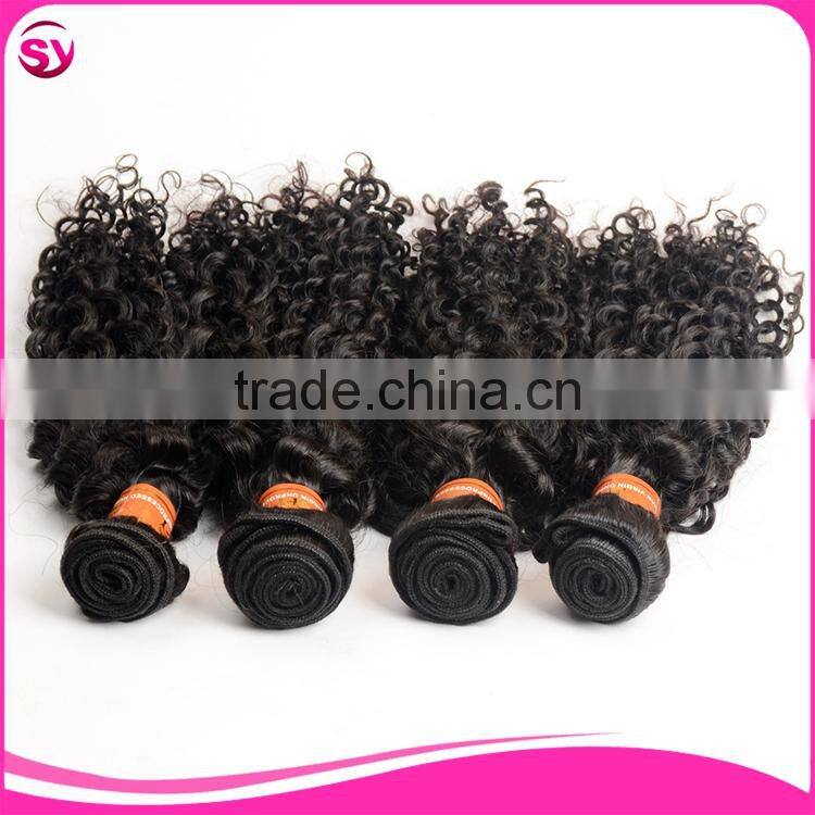 Black Rose New Arrival Crochet Braids with Human Malaysain Curly Hair, Raw Unprocessed Malaysian Human Hair