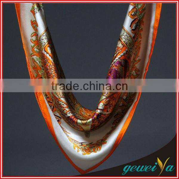 2014 New Fashion Handkerchief Custom Printed Irish Scarf