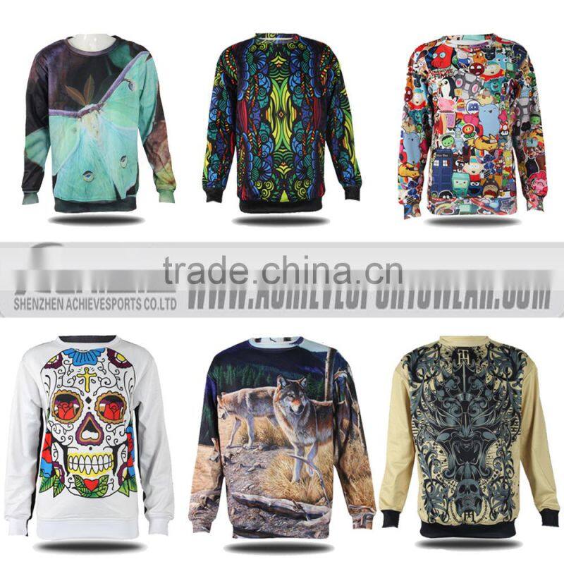 wholesale sublimation sweater, ladies winter jerseys, neoprene sweatshirt