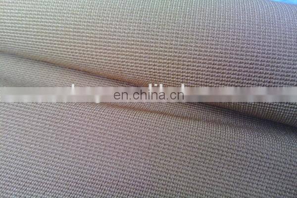 Winfar Textile Heavy Weight Knitted Polyester DTY Spandex Dyed Stripe Fabric Ottoman