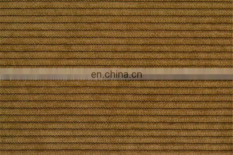 colorful nylon polyester wale warp knitted corduroy and corduroy upholstery fabric