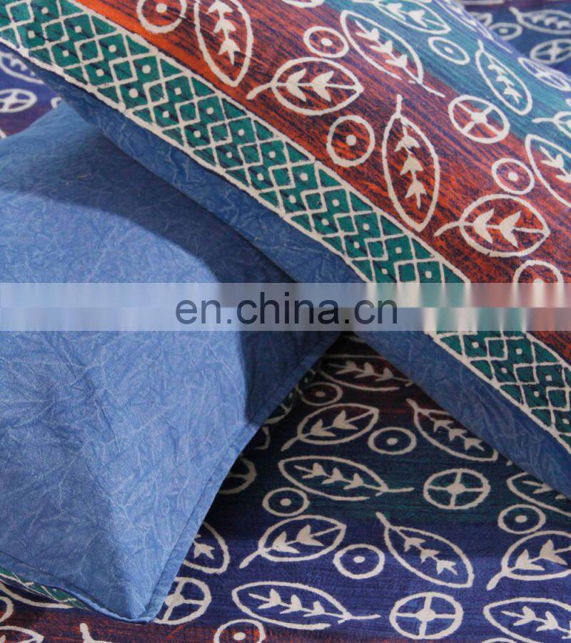 INDIAN Colorful circle printed Polar Fleece for Bed Sheet US/UK BASED