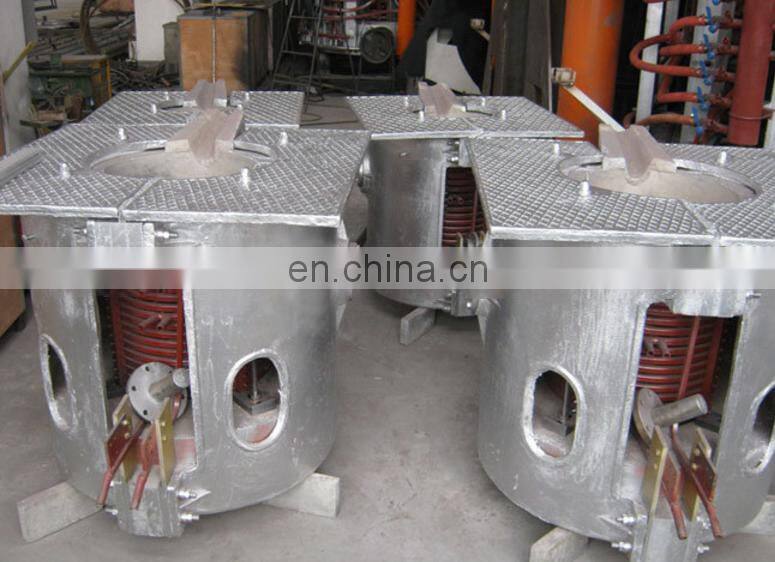 1800c 2t 5t induction heating furnace for iron steel
