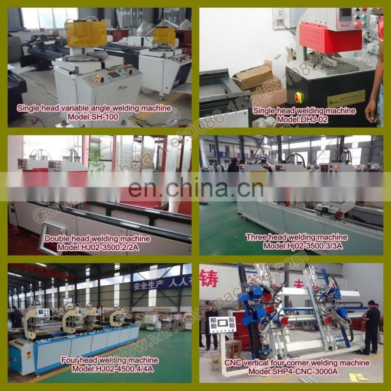 Plastic window machine / CNC window welder machine / Plastic window four corner welding machine (SHP4-CNC-3000A)