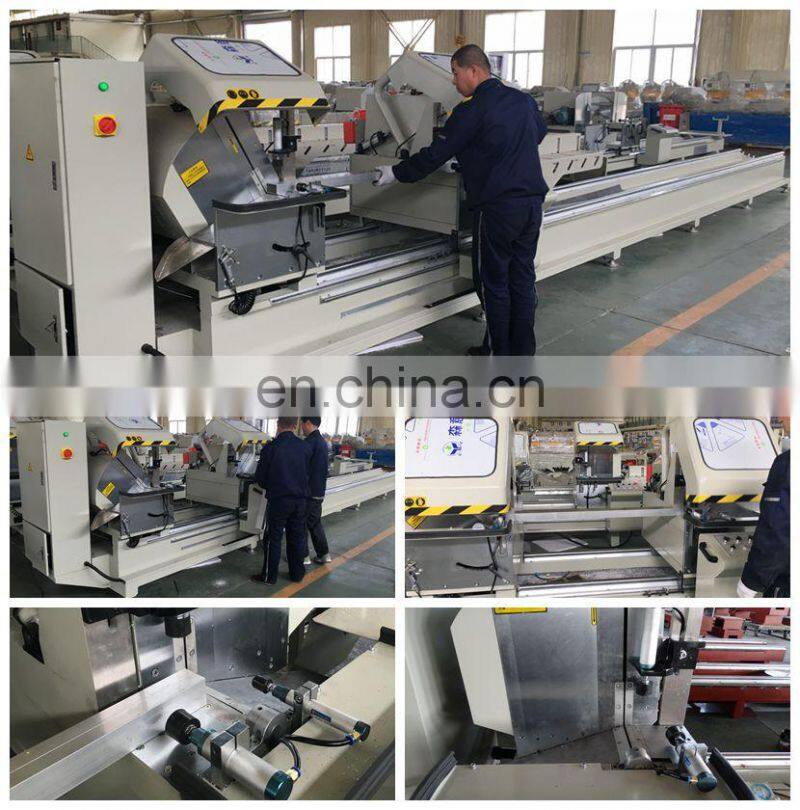 LJZ2S-500x4200 Aluminum profile double head cutting saw