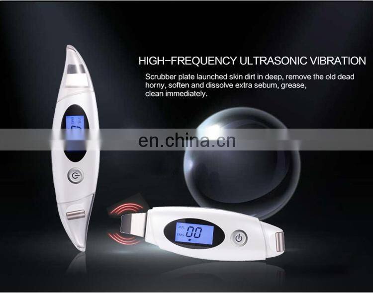 Professional skin scrubber beauty salon equipment Rechargeable Exfoliating body Skin scrubber