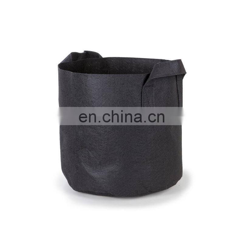 10 gallon indoor and outdoor nonwoven fabric felt flower pots for growing