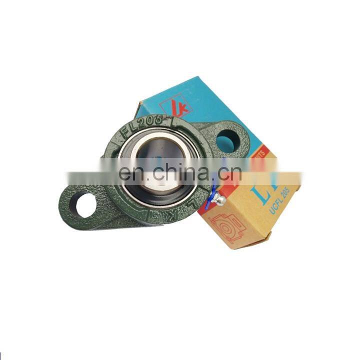 japan brand cast iron housing UCFL 2-hole flange units UCFL203 fyh pillow block bearing FL203 UC203 miniature size