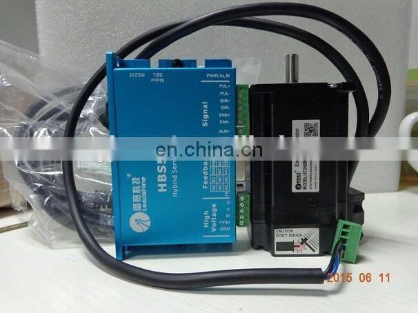 Leadshine Closed loop 2-phase hybrid stepper motor 4.5N.m and driver CL86H + 86CME45