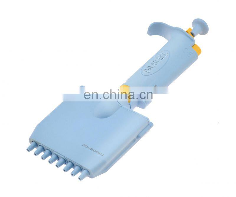 Adjustable Lab 8 channel Micropipette Multichannel