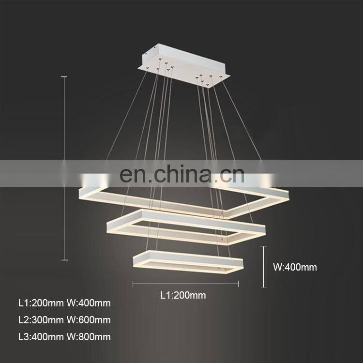 Zhongshan lighting factory wholesale price acrylic pendant lamps for home decoration