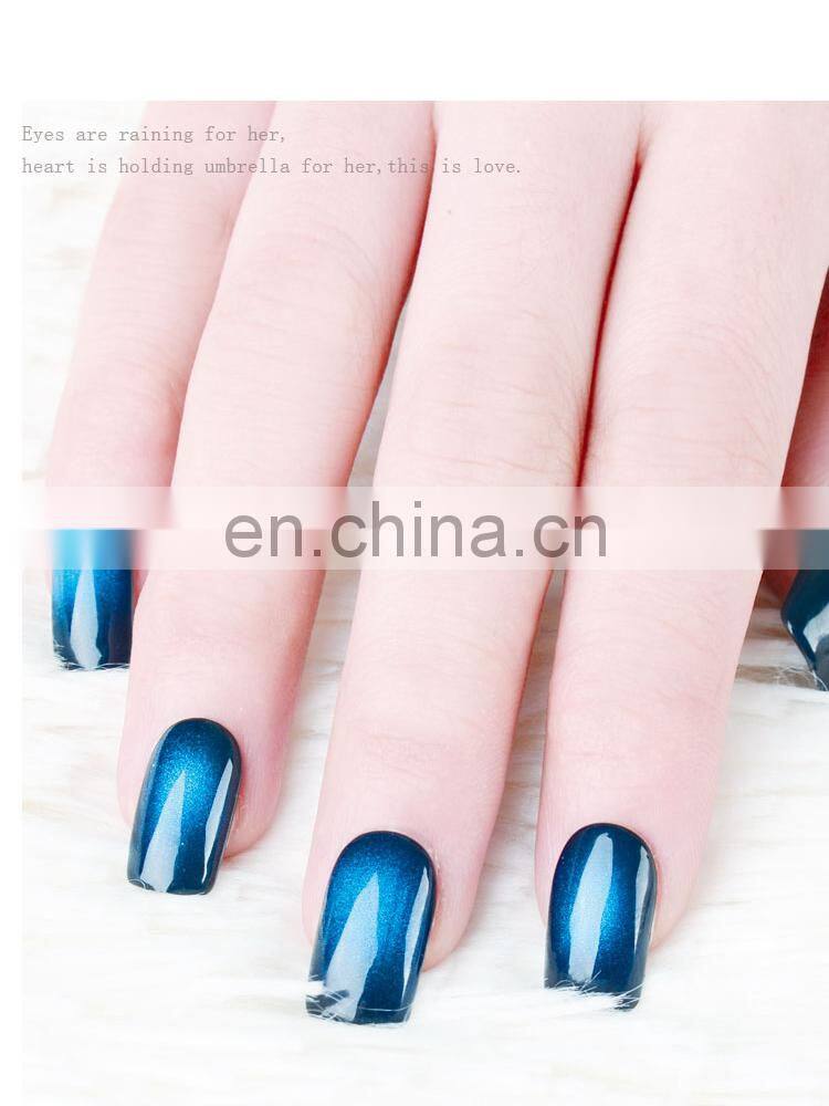 New healthy raw material 10ml uv gel nail polish perfect match cat eye gel polish Magnetic soak off uv gel polish