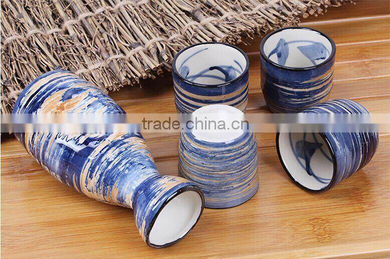 HOT!!Ceramic wine gift set wine accessories set