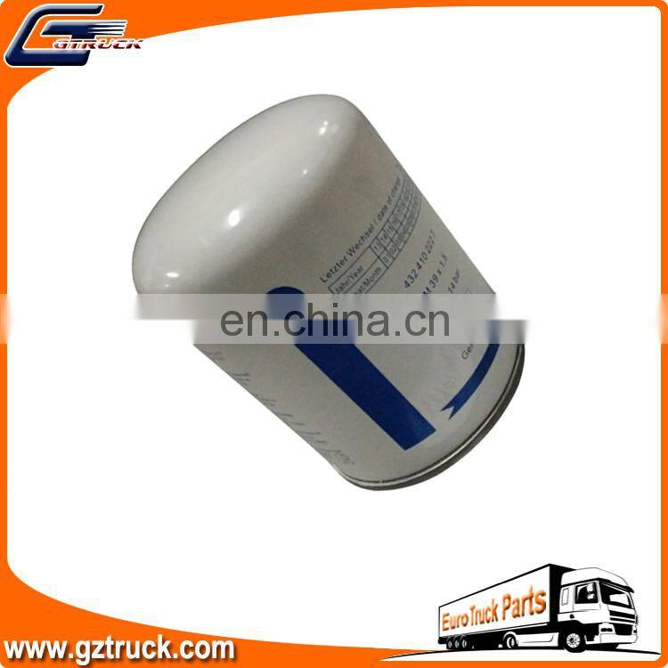 European Truck Auto Spare Parts Air Dryer Cartridge, compressed-air system Oem1821580 for DAF Air Dryer Filter