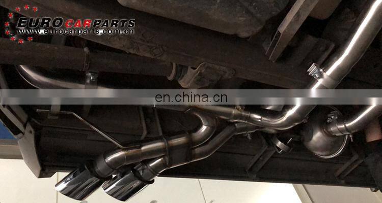 350D exhaust system fit for G-class W463 350D style 2018year before stainless steel make sound louder for 350D