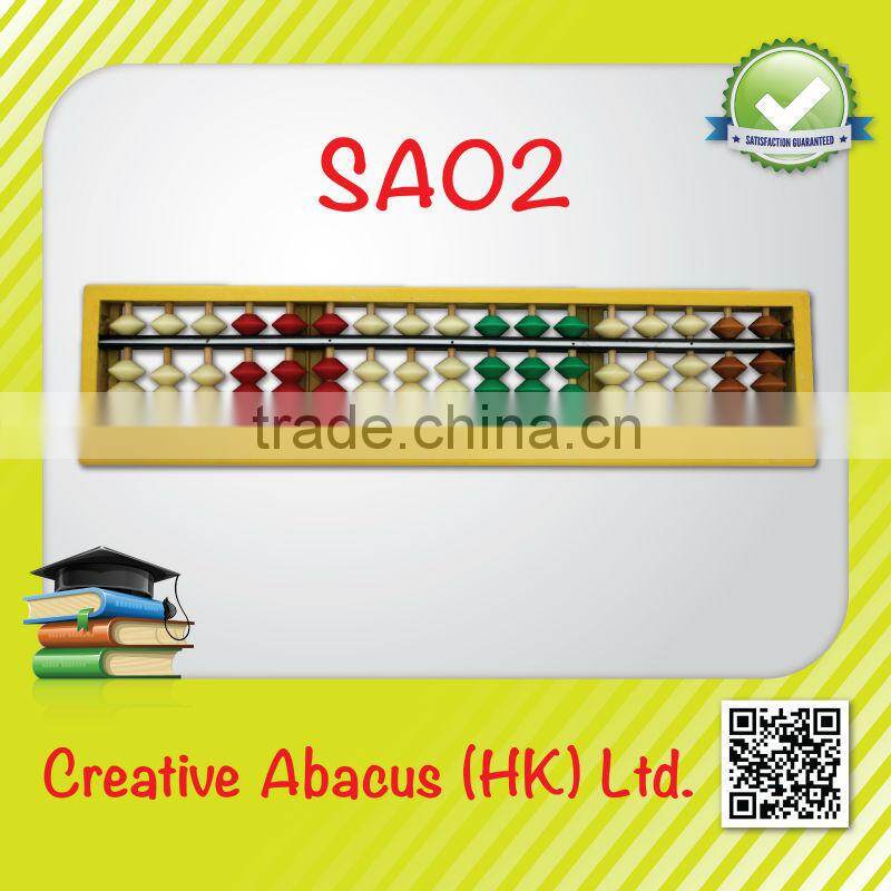 17 Rods Plastic Frame special design demonstration abacus soroban