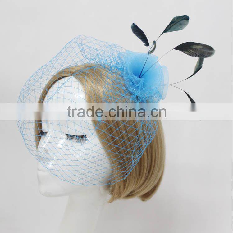 Wholesale Colors Fascinator hairclip For Party/Christmas