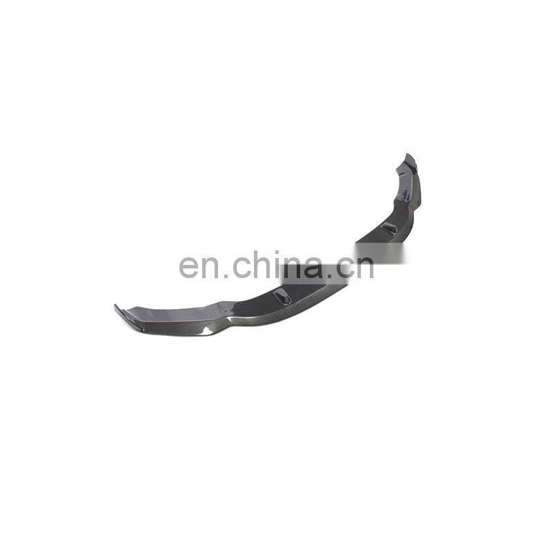 Runde Hight Quality Front Spoiler For 15-18 Bmw F85 X5M F86 X6M Carbon Fiber Front Bumper Lip Shovel